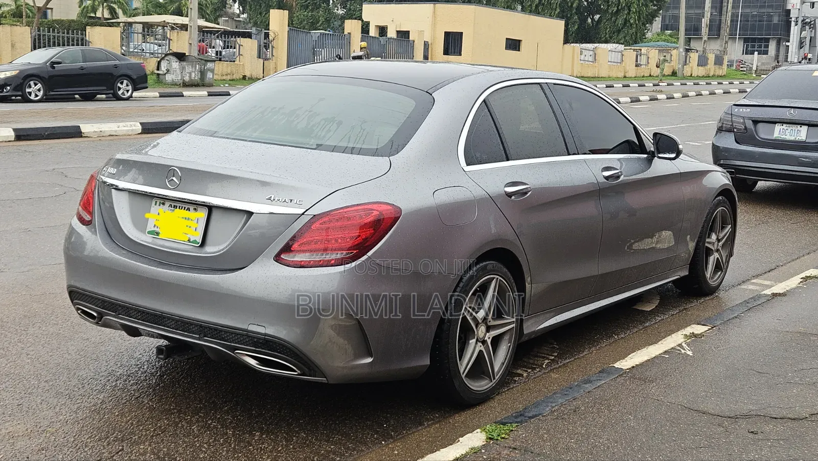 Mercedes-Benz C400 4Matic AWD Sedan (3.0L V6 7A) 2015 Gray