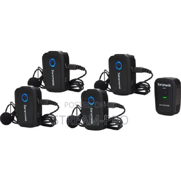 Saramonic Blink 500 T4 4-Person Wireless Microphone System (2.4 Ghz)
