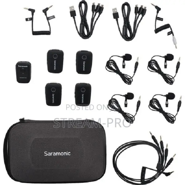 Saramonic Blink 500 T4 4-Person Wireless Microphone System (2.4 Ghz)
