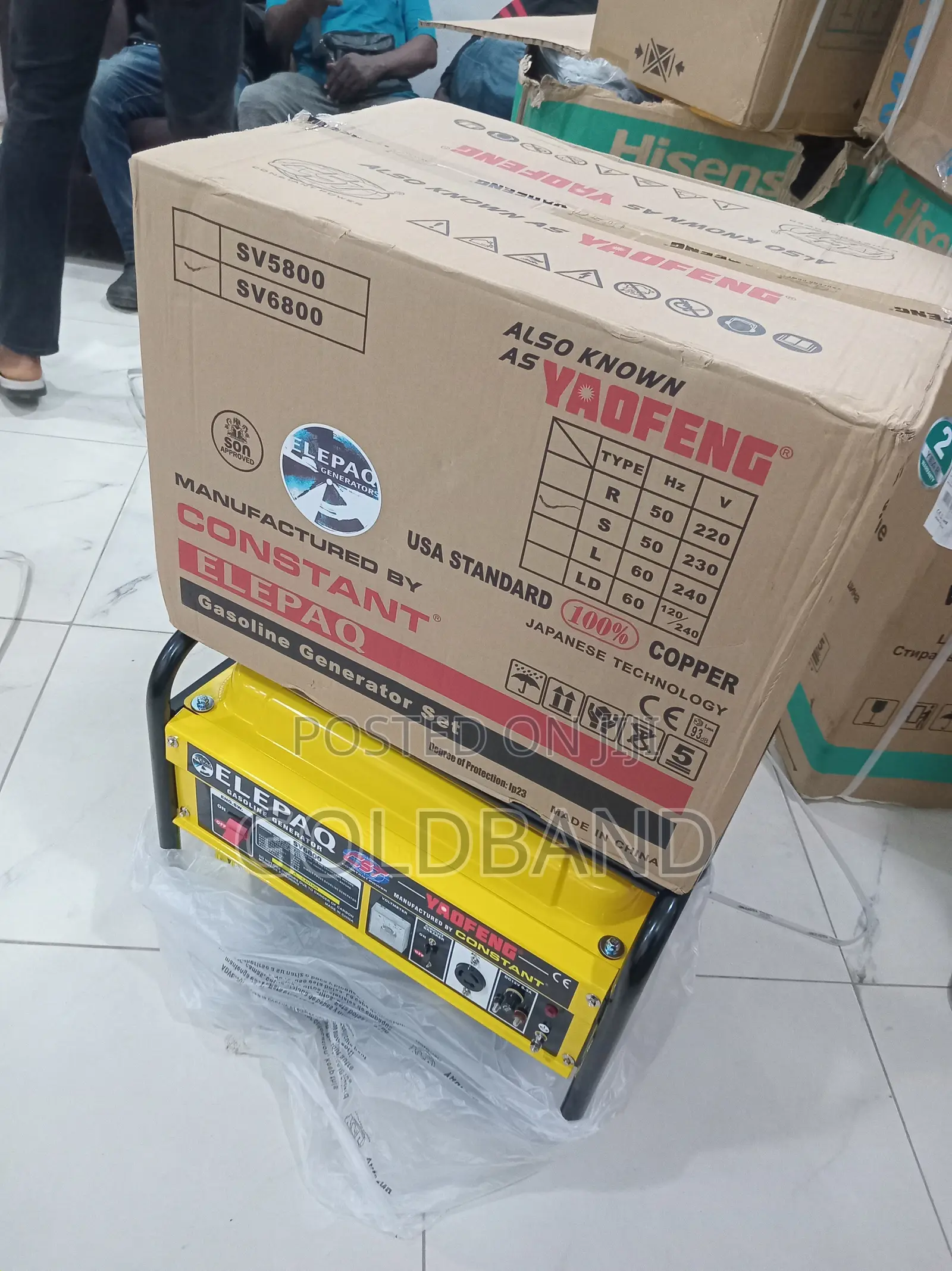 Elepaq Constant Sv6800 Generator – Fuel Saving Technology