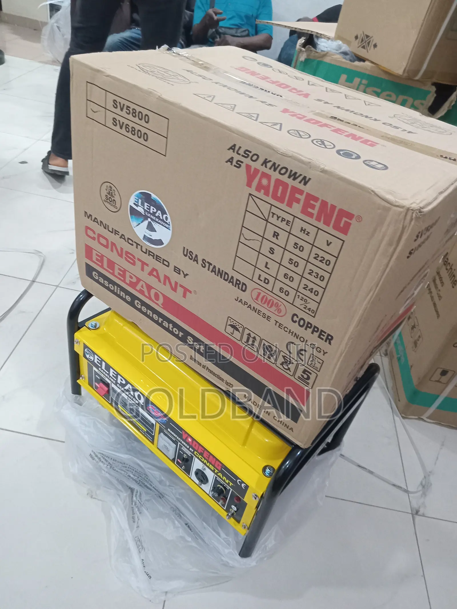 Elepaq Constant Sv6800 Generator – Fuel Saving Technology