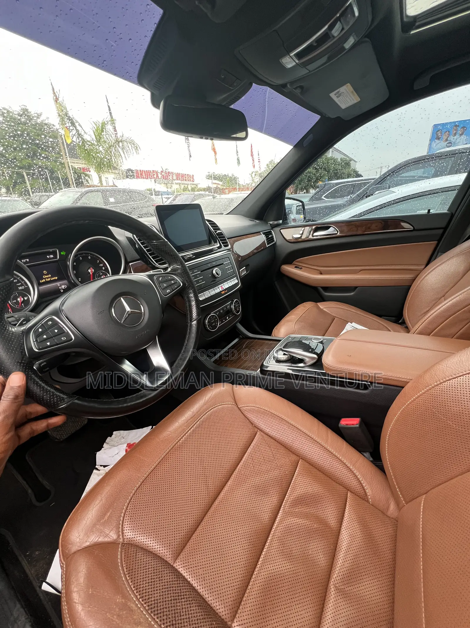 Mercedes-Benz GLE-Class 2016 Blue