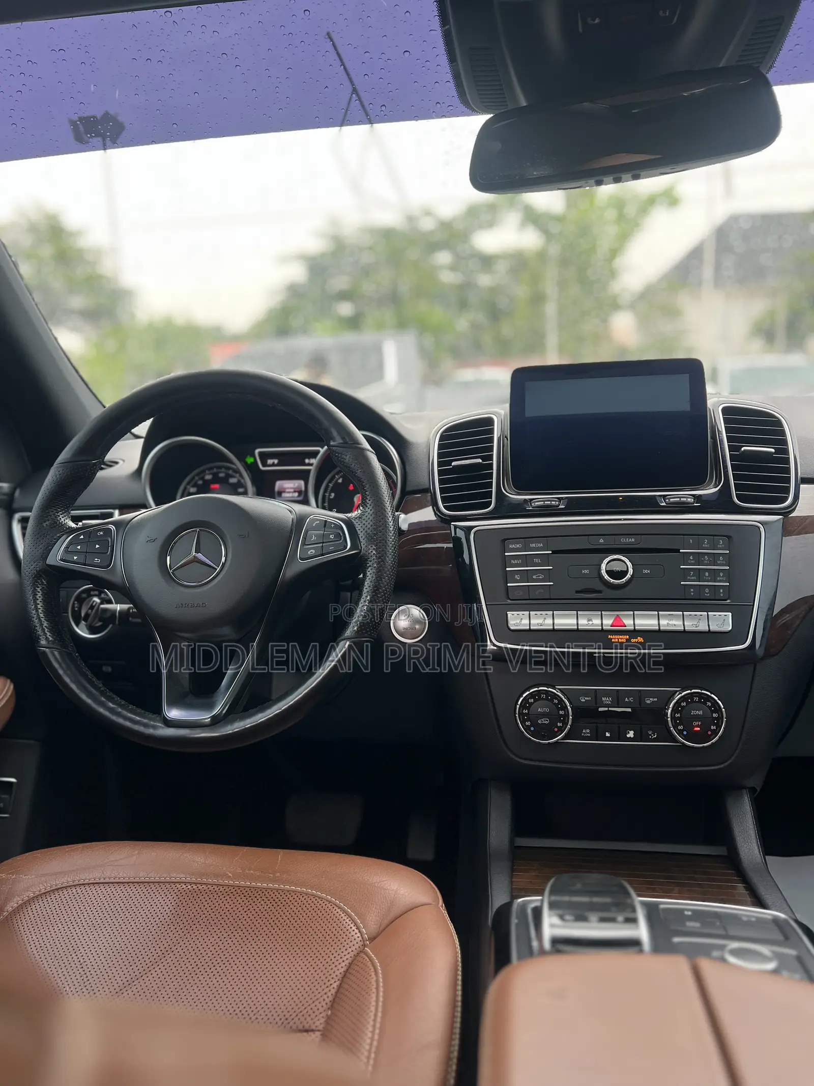Mercedes-Benz GLE-Class 2016 Blue