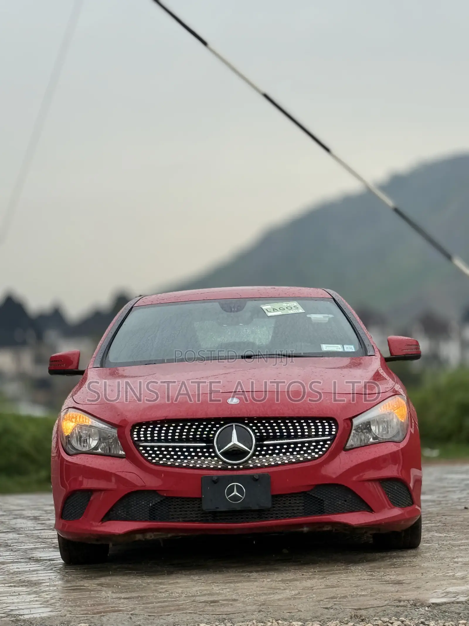 Mercedes-Benz CLA-Class 2015 Red