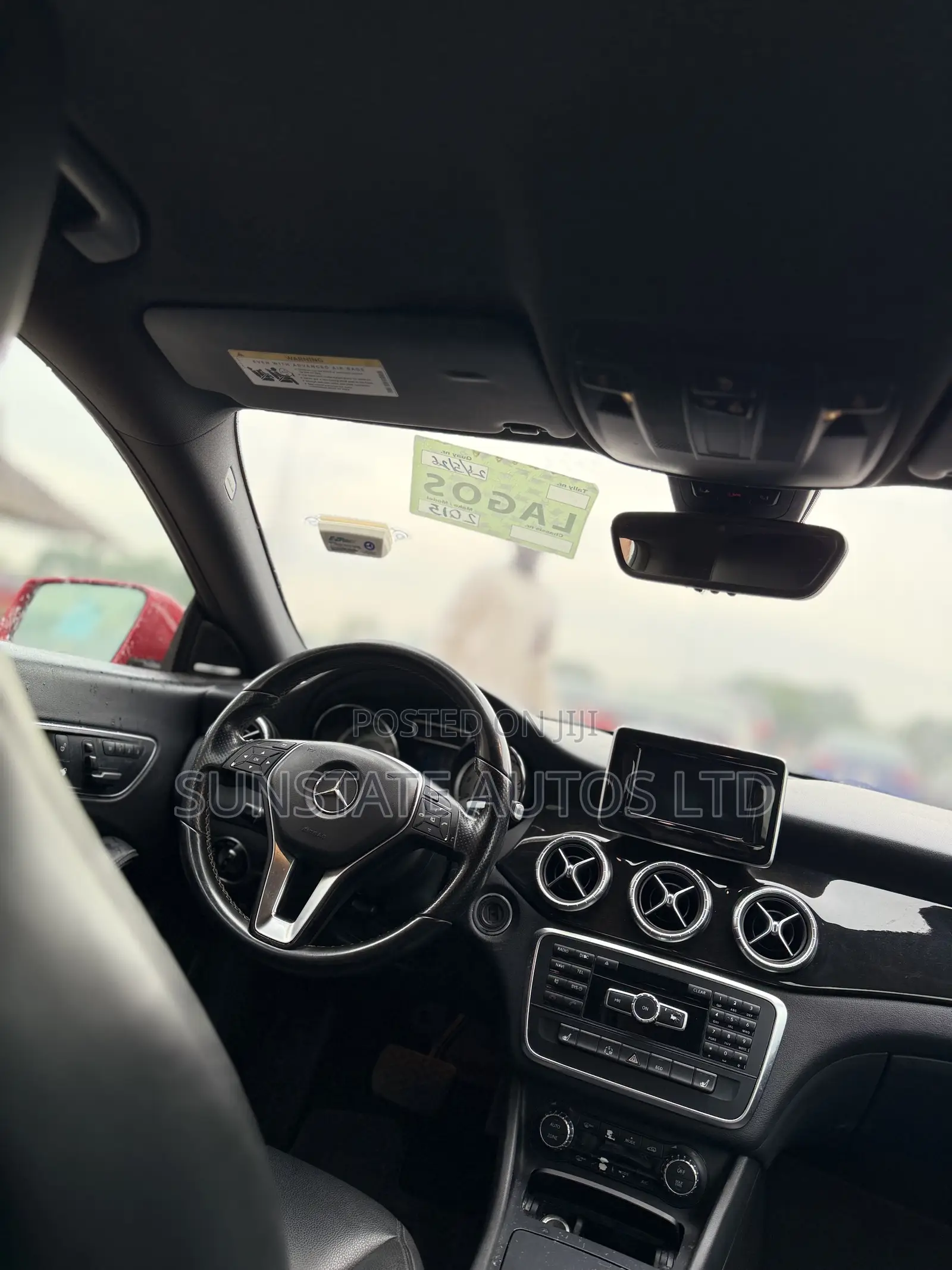 Mercedes-Benz CLA-Class 2015 Red