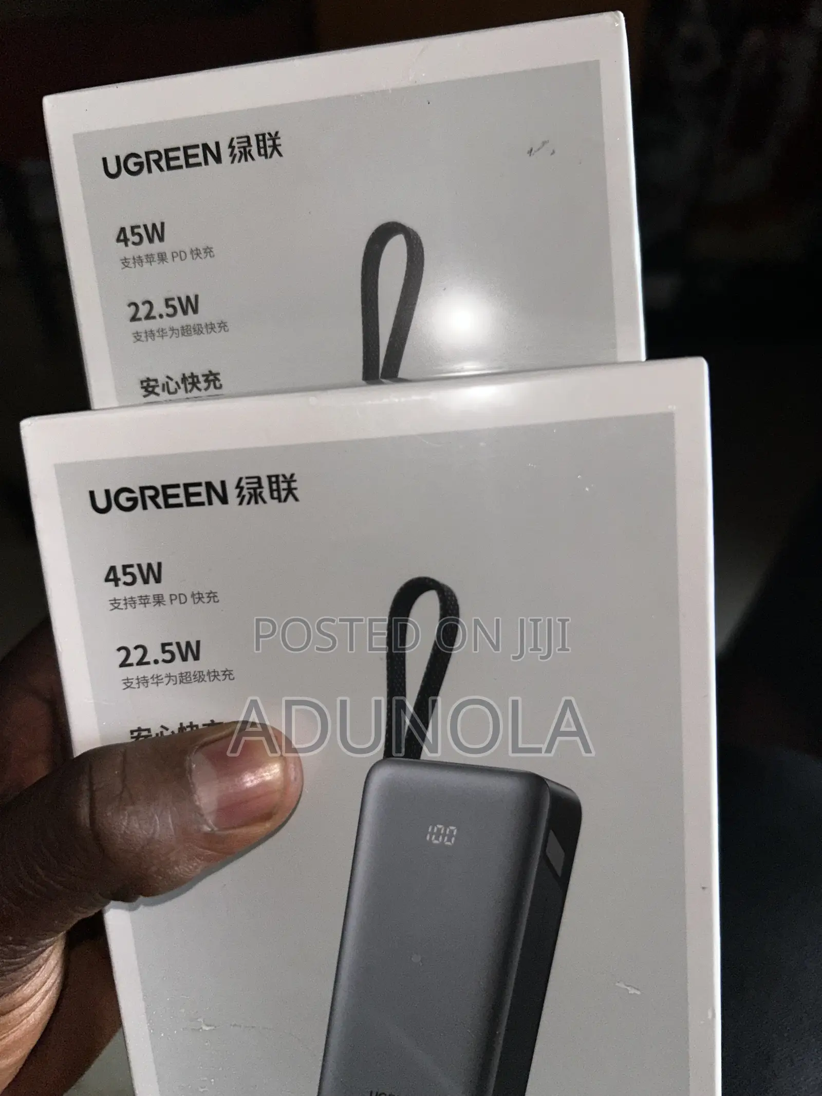 45watt Pd 2000mah Ugreen Power Bank