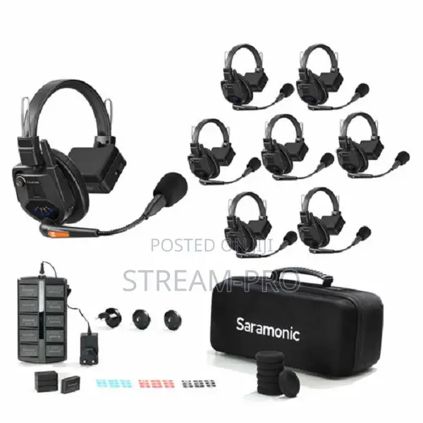 Saramonic Witalk9-7s 7-Person Full-Duplex Wireless Intercom System