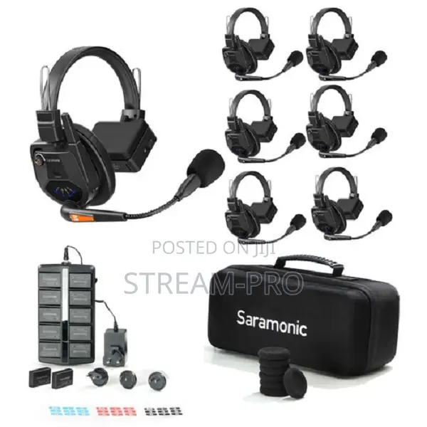 Saramonic Witalk9-6s 6-person Full-duplex Wireless Intercom System