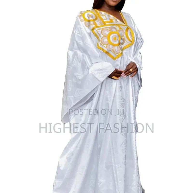 Embroidery Dashiki Floor Long Dress