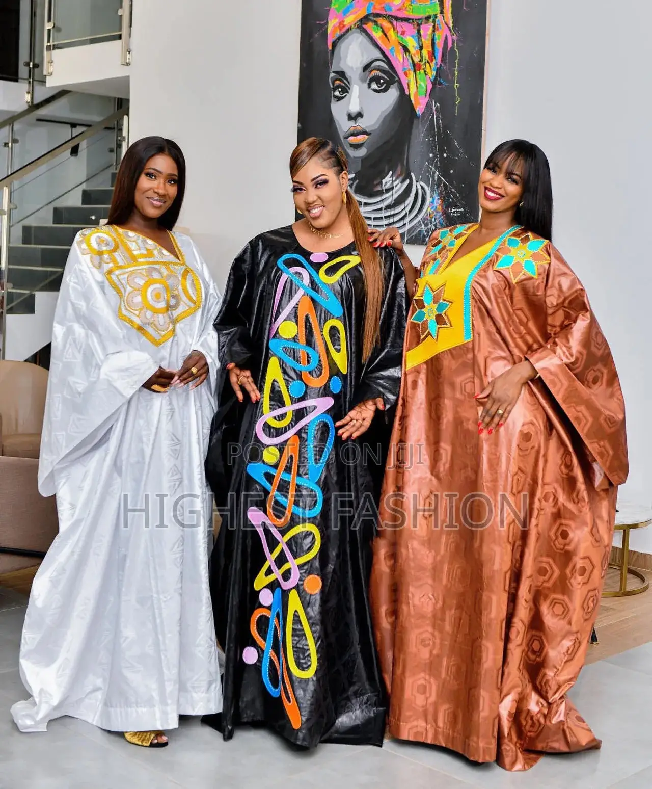 Embroidery Dashiki Floor Long Dress
