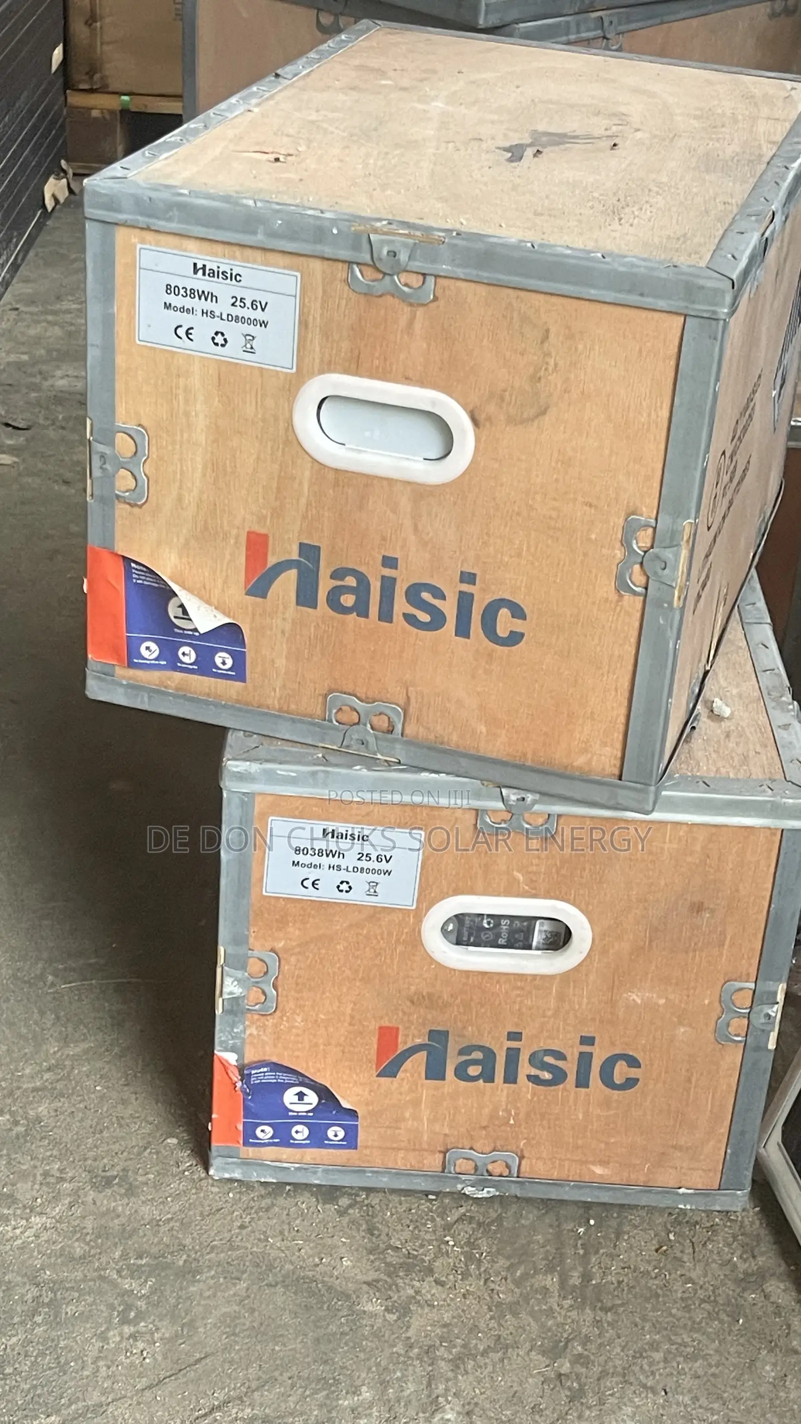 8kwh 24v Haisic Lithium Battery