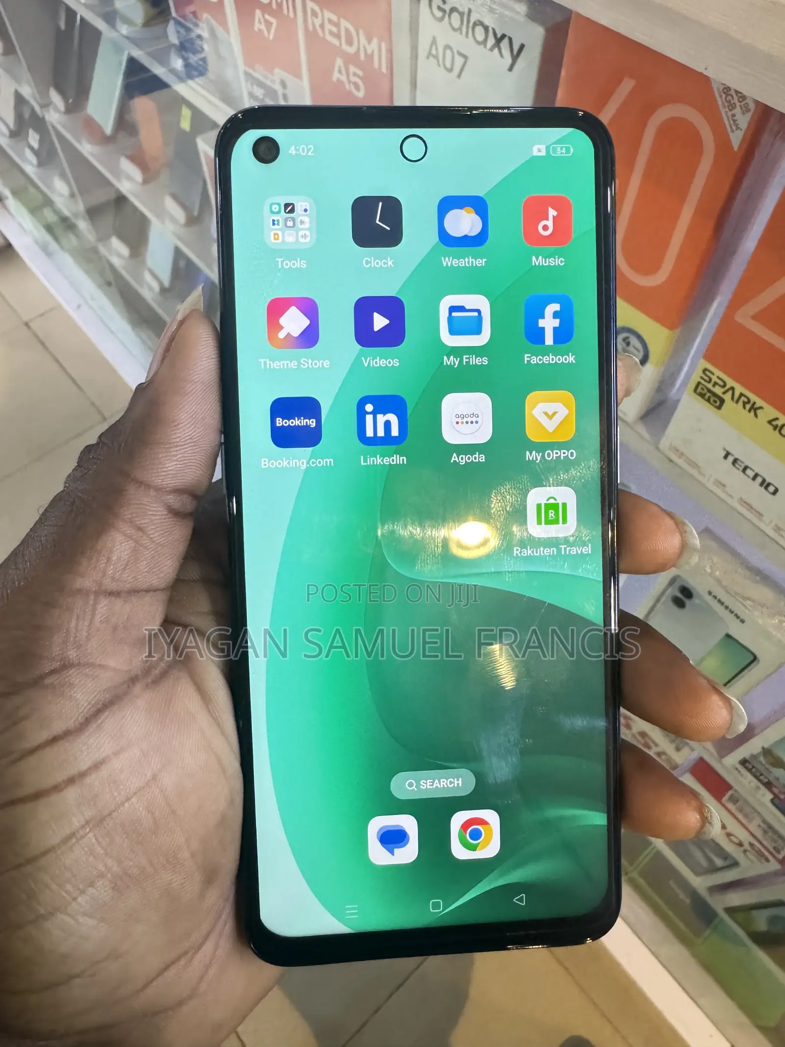 Oppo A55s 128 GB Green