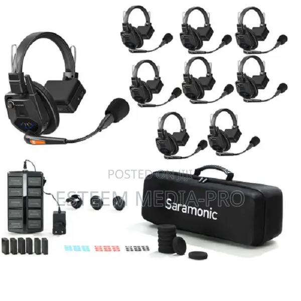 Saramonic Witalk9-8s 8-Person Full-Duplex Wireless Intercom System