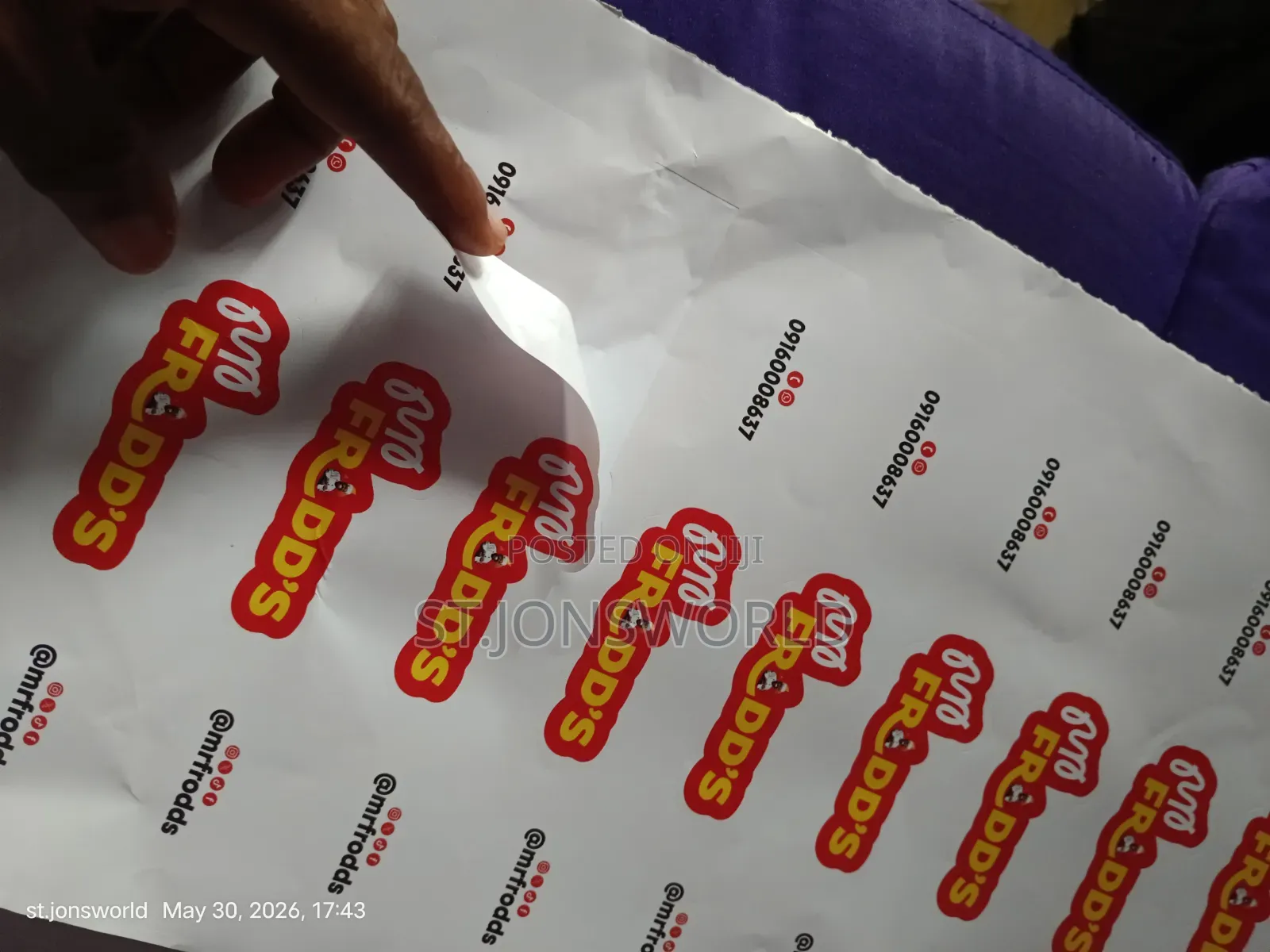 Plate Stickers