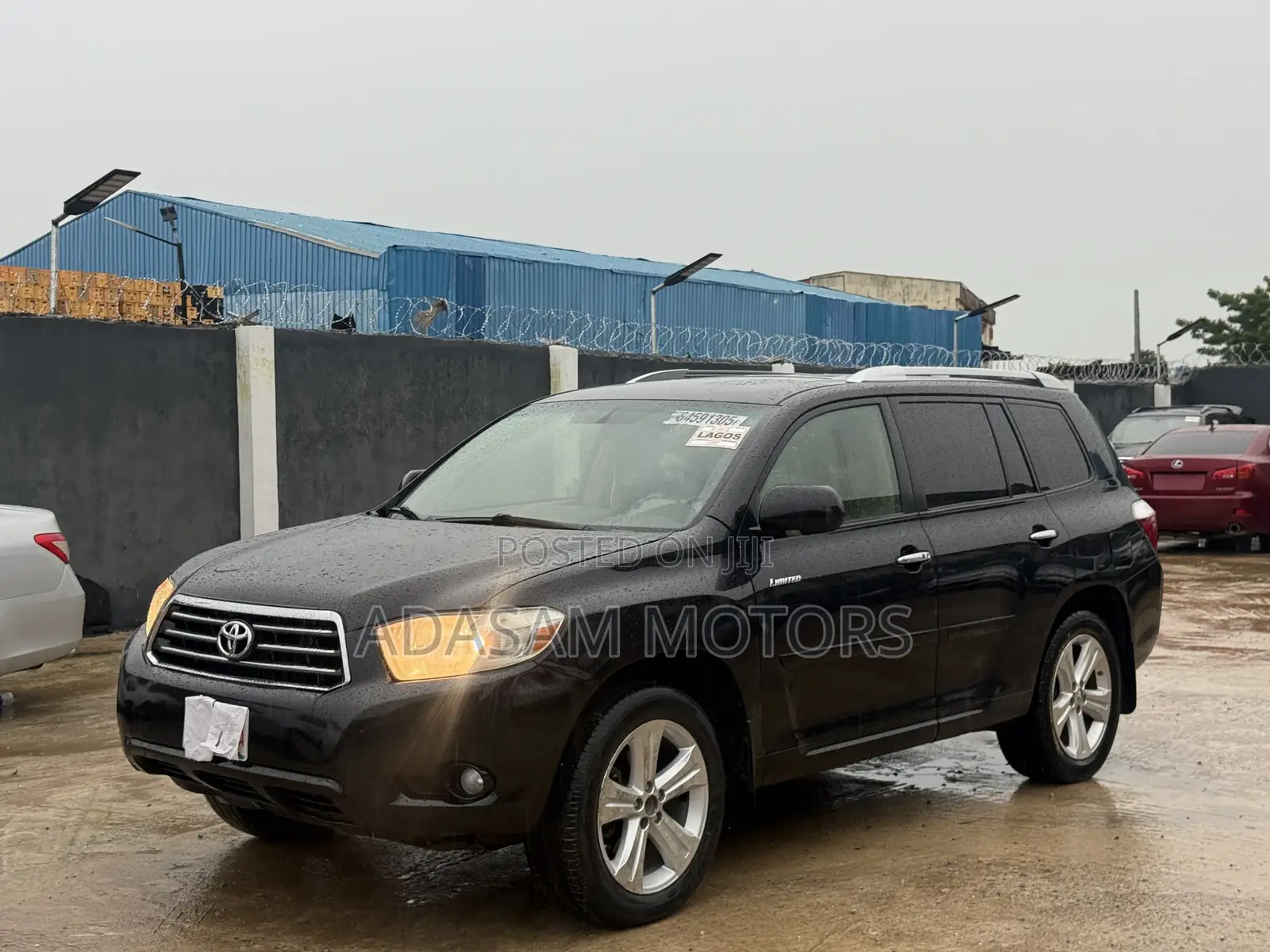 Toyota Highlander Limited 2008 Black