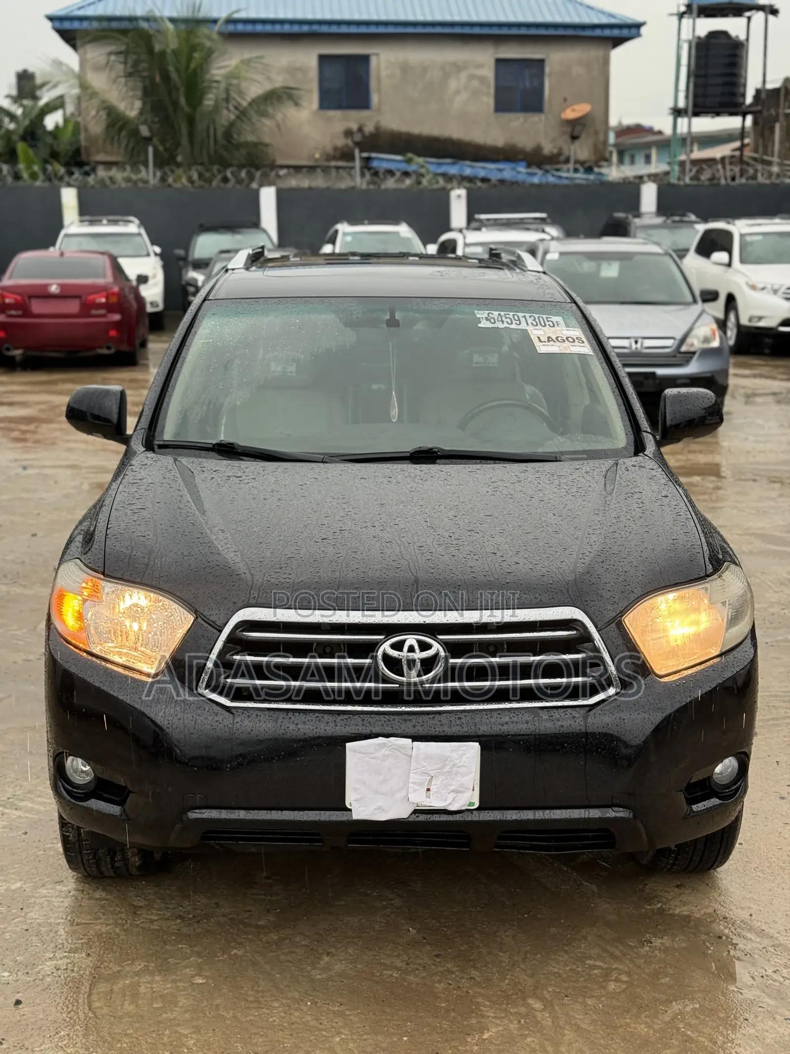 Toyota Highlander Limited 2008 Black