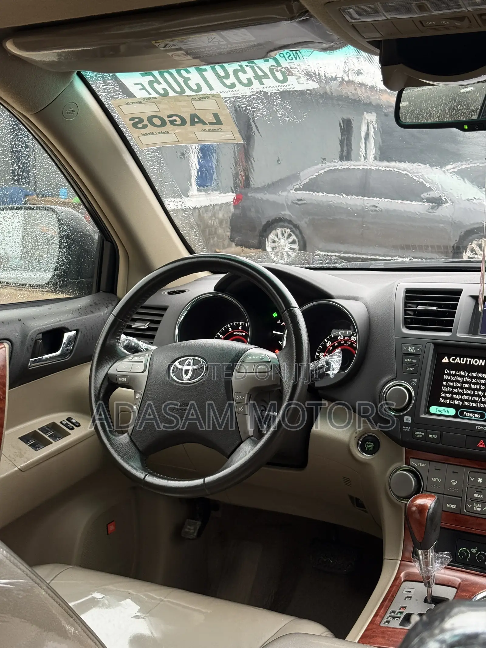 Toyota Highlander Limited 2008 Black