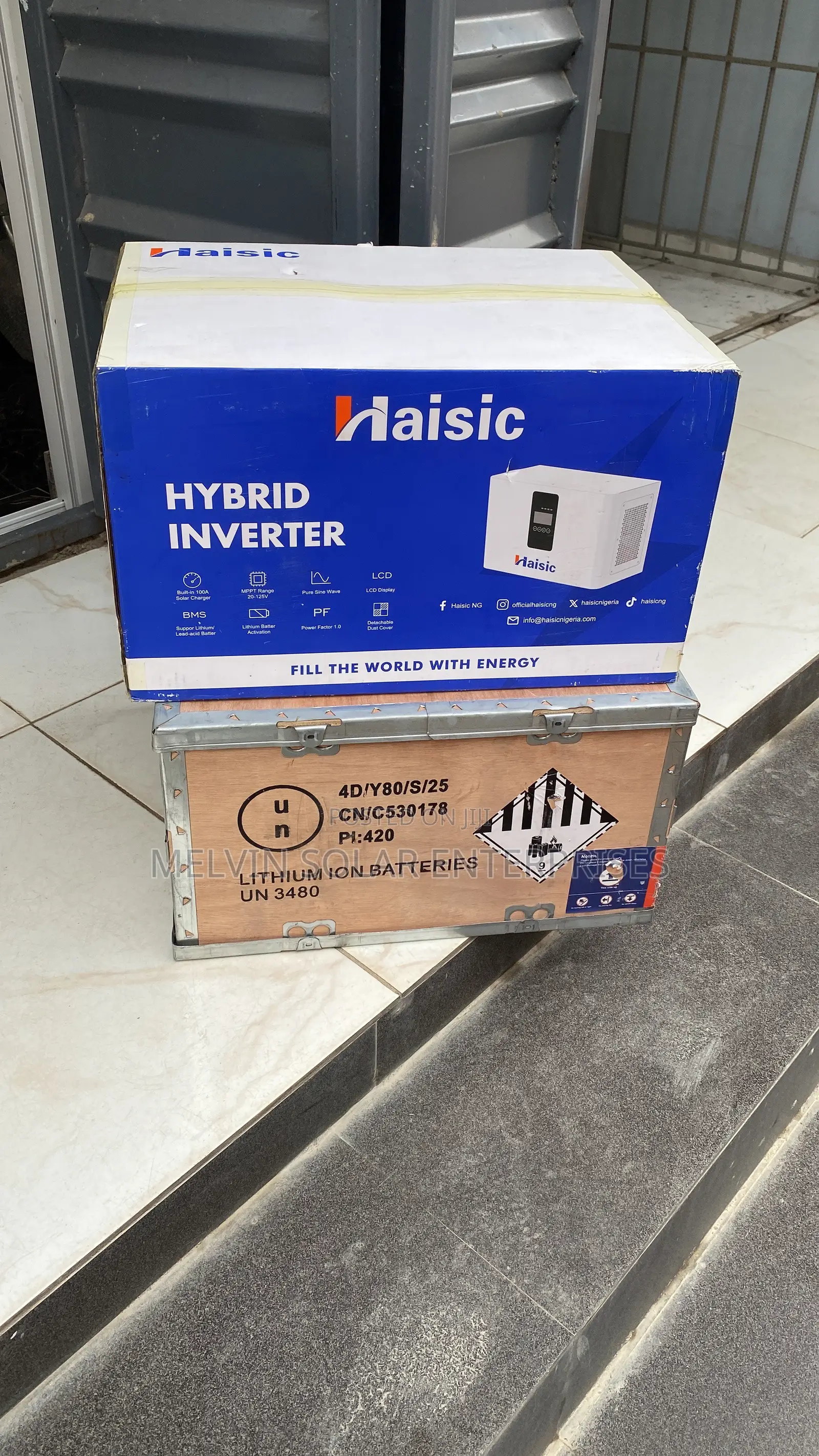 1.5kva/4kwh 12v All in One Solar Generator Available Now in Store