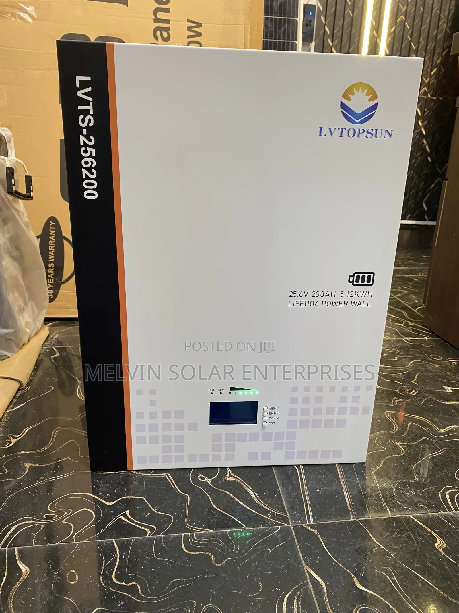 5.12kwh 25.6v Lvtopsun Solar Lithium Ion Phosphate Batteries Now