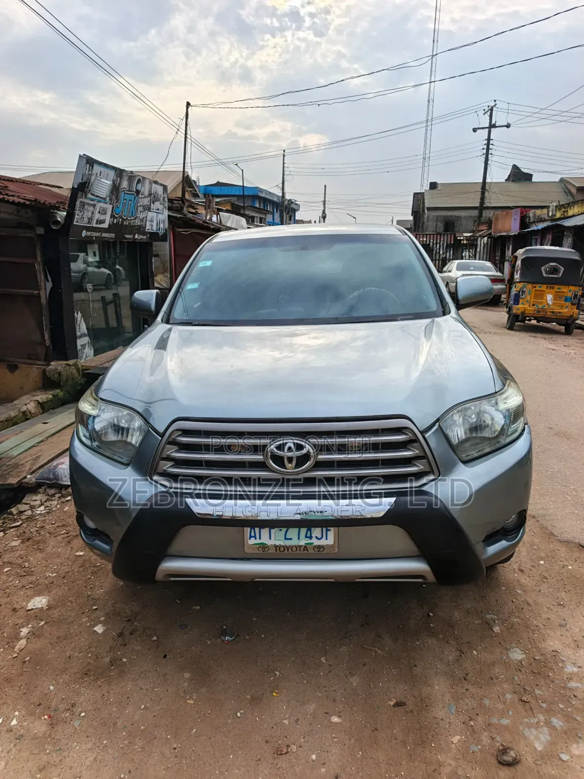 Toyota Highlander 2008 Gray