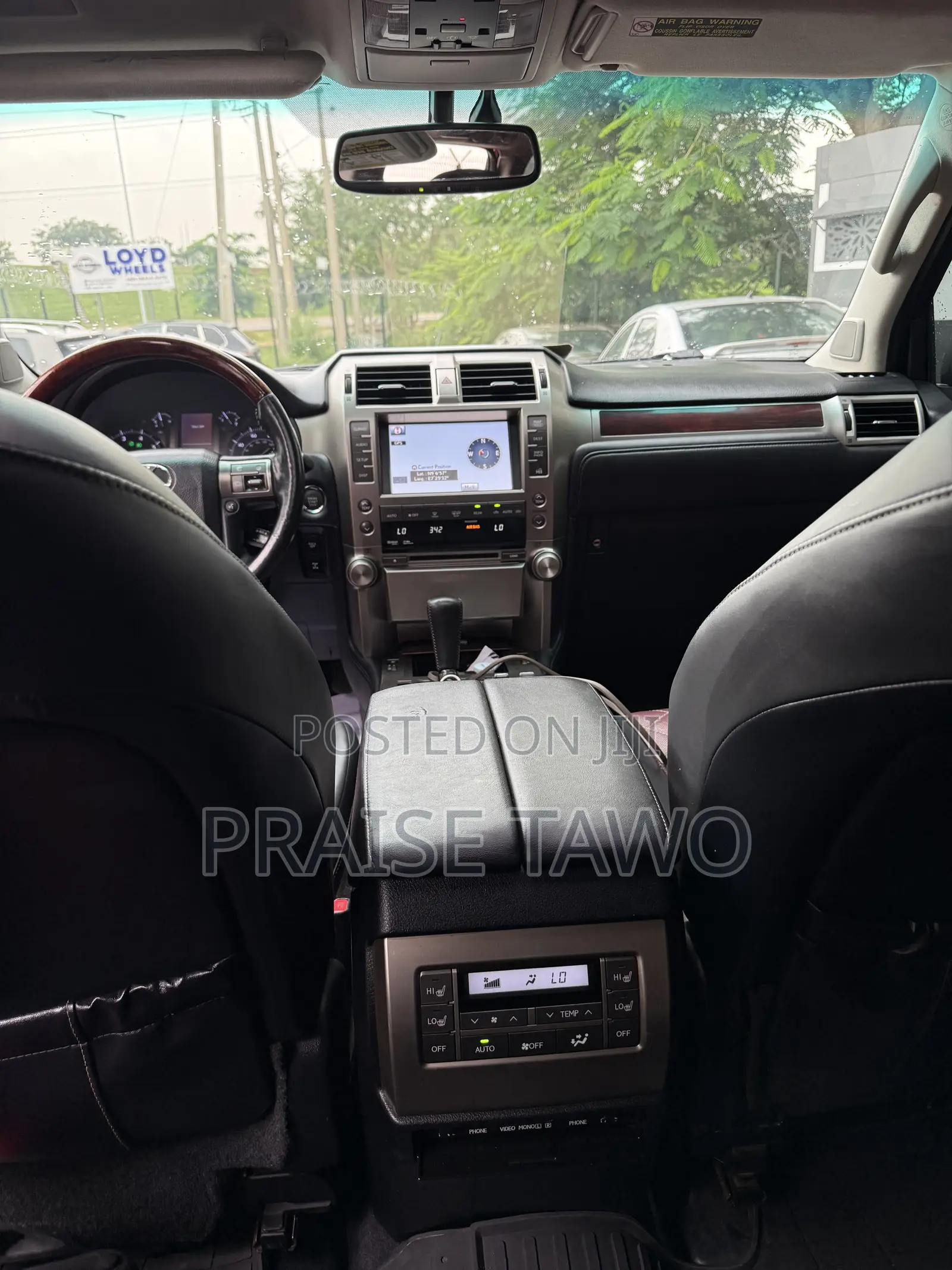 Lexus GX 2012 Maroon