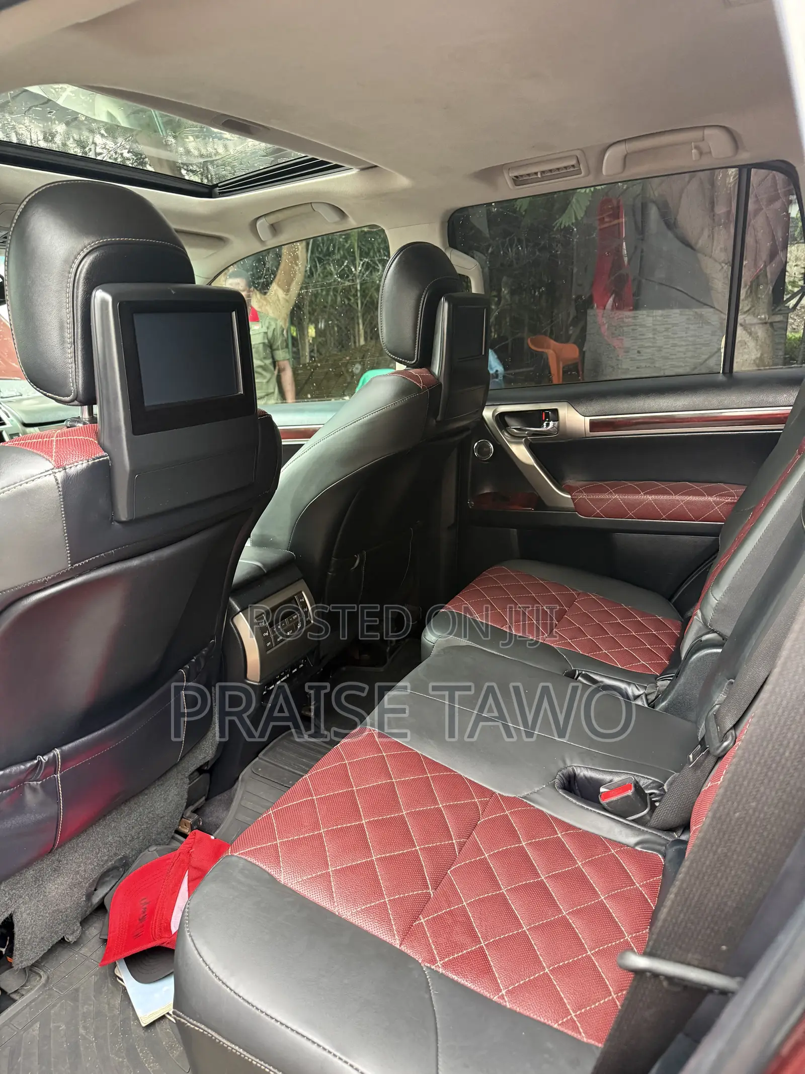 Lexus GX 2012 Maroon
