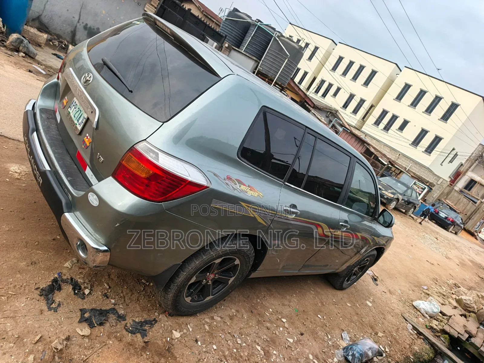 Toyota Highlander 2008 Gray