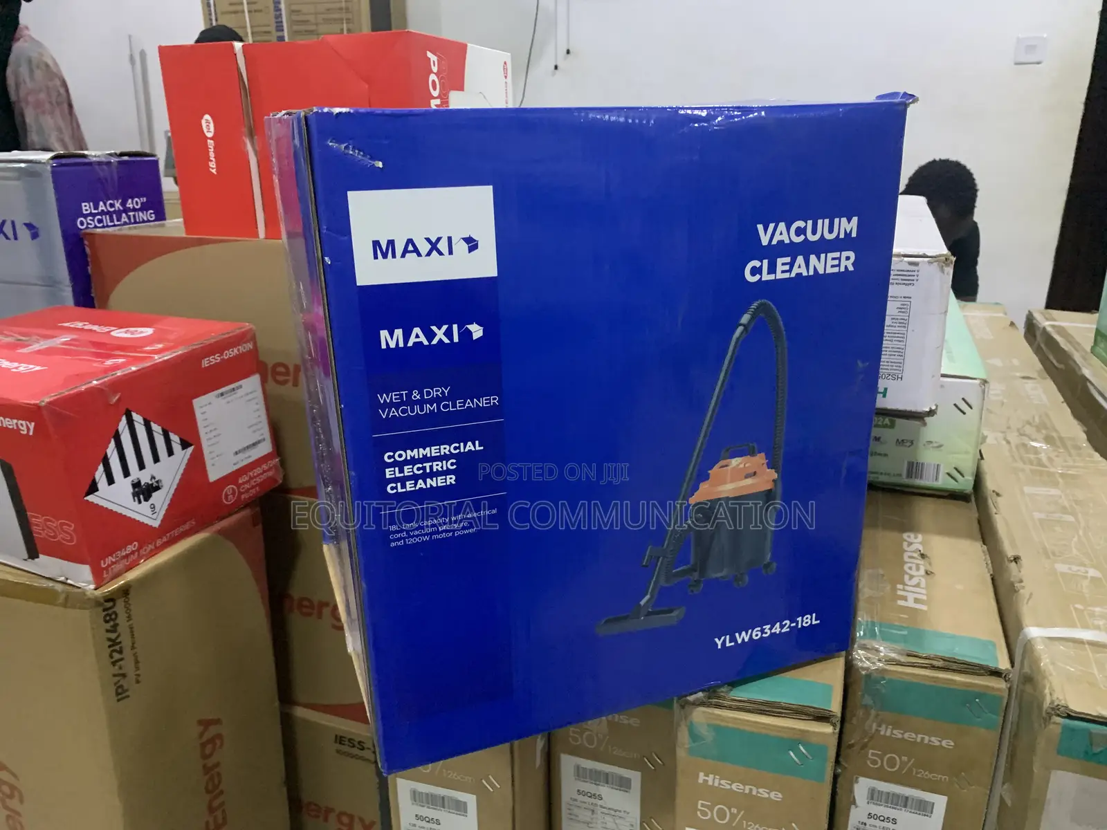 Maxi 18l Vacuum – Powerful Cleaning, Simplified