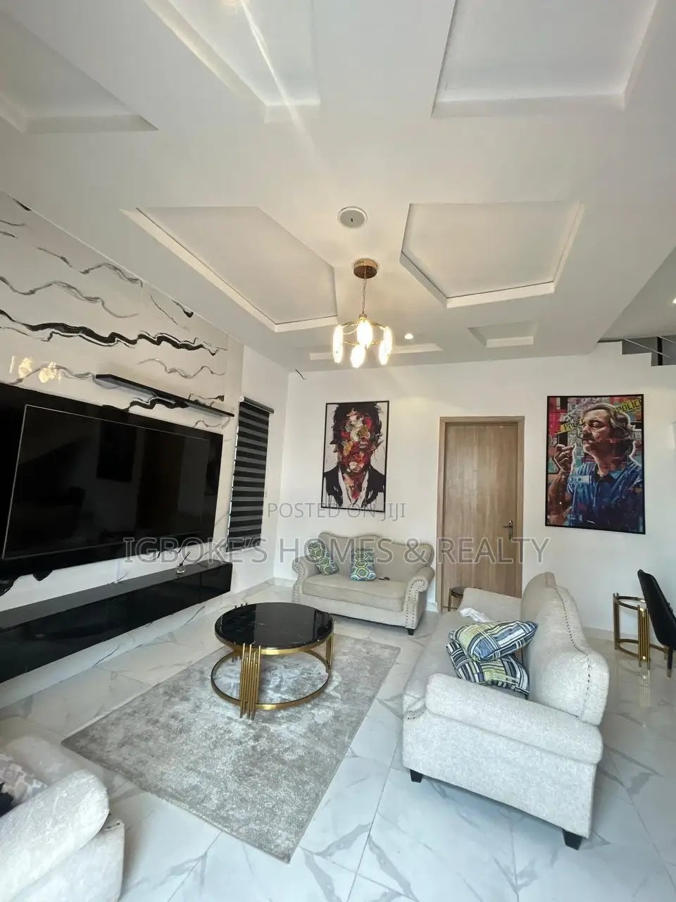 Furnished 3bdrm Duplex in Ikota for rent