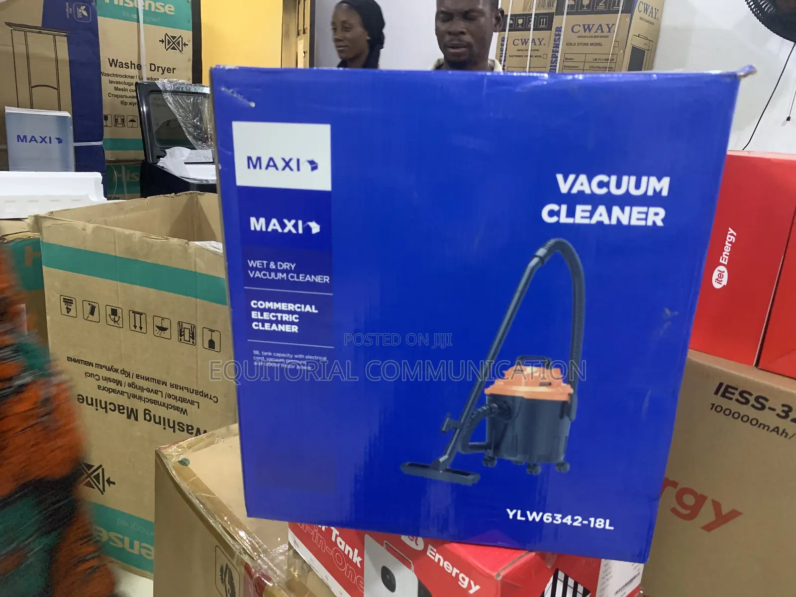 Maxi 18l Vacuum Cleaner – Powerful Cleaning for Every Home