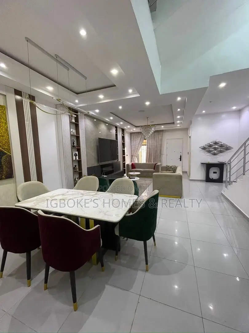 Furnished 4bdrm Duplex in Lekki Phase 1 for rent