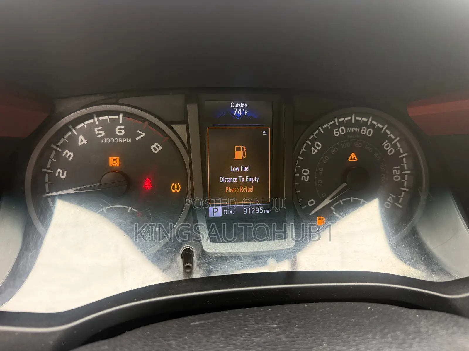 Toyota Tacoma 4dr Double Cab 2016 Orange