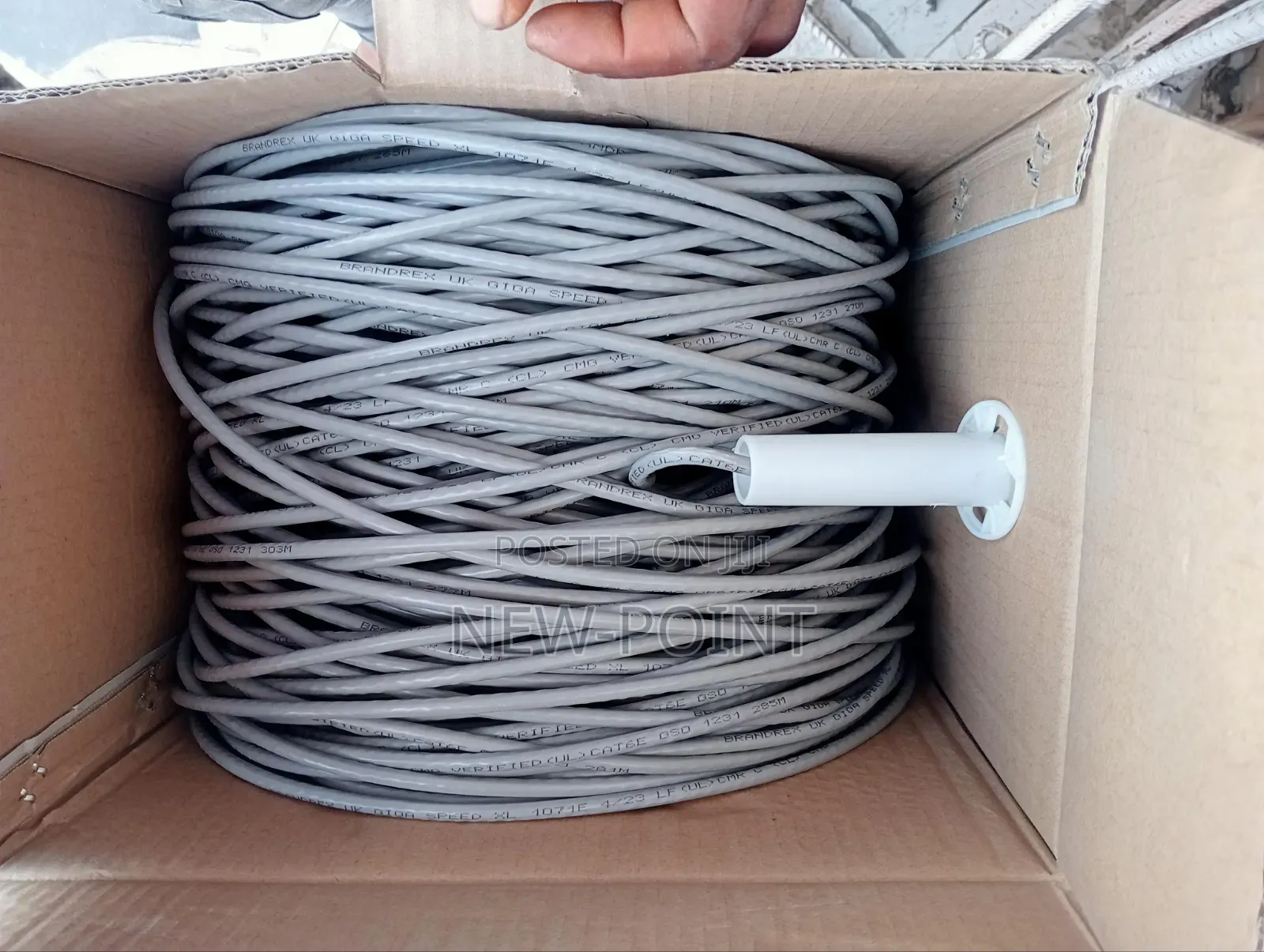 Cat6e Utp Network Cable 305m – Premium Pure Copper Ethernet Cable