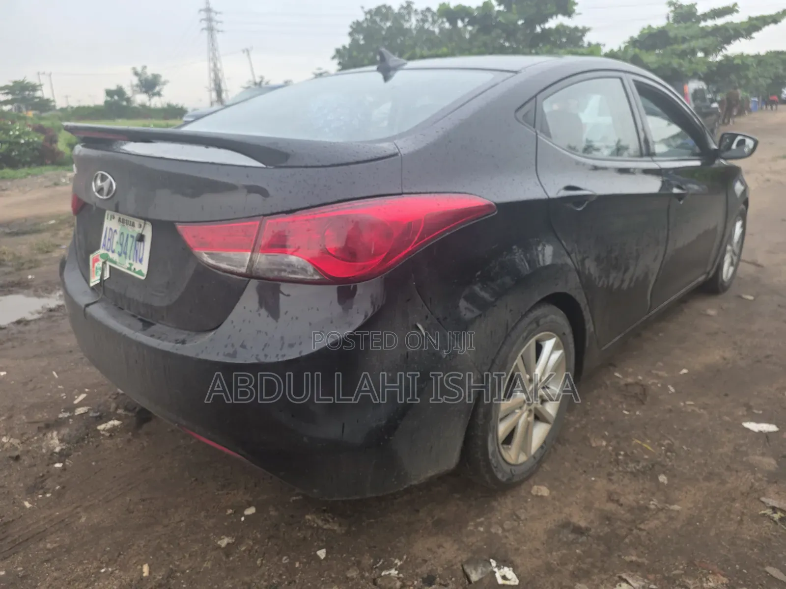 Hyundai Elantra 2013 Black