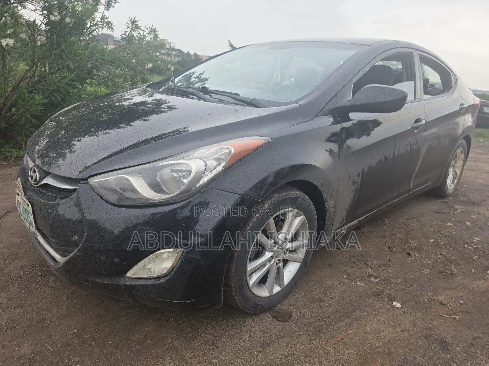 Hyundai Elantra 2013 Black