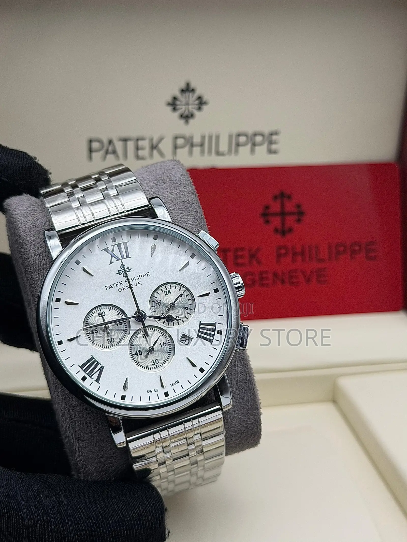 Patek Philippe Quality Men Chain Strap Wristwatch