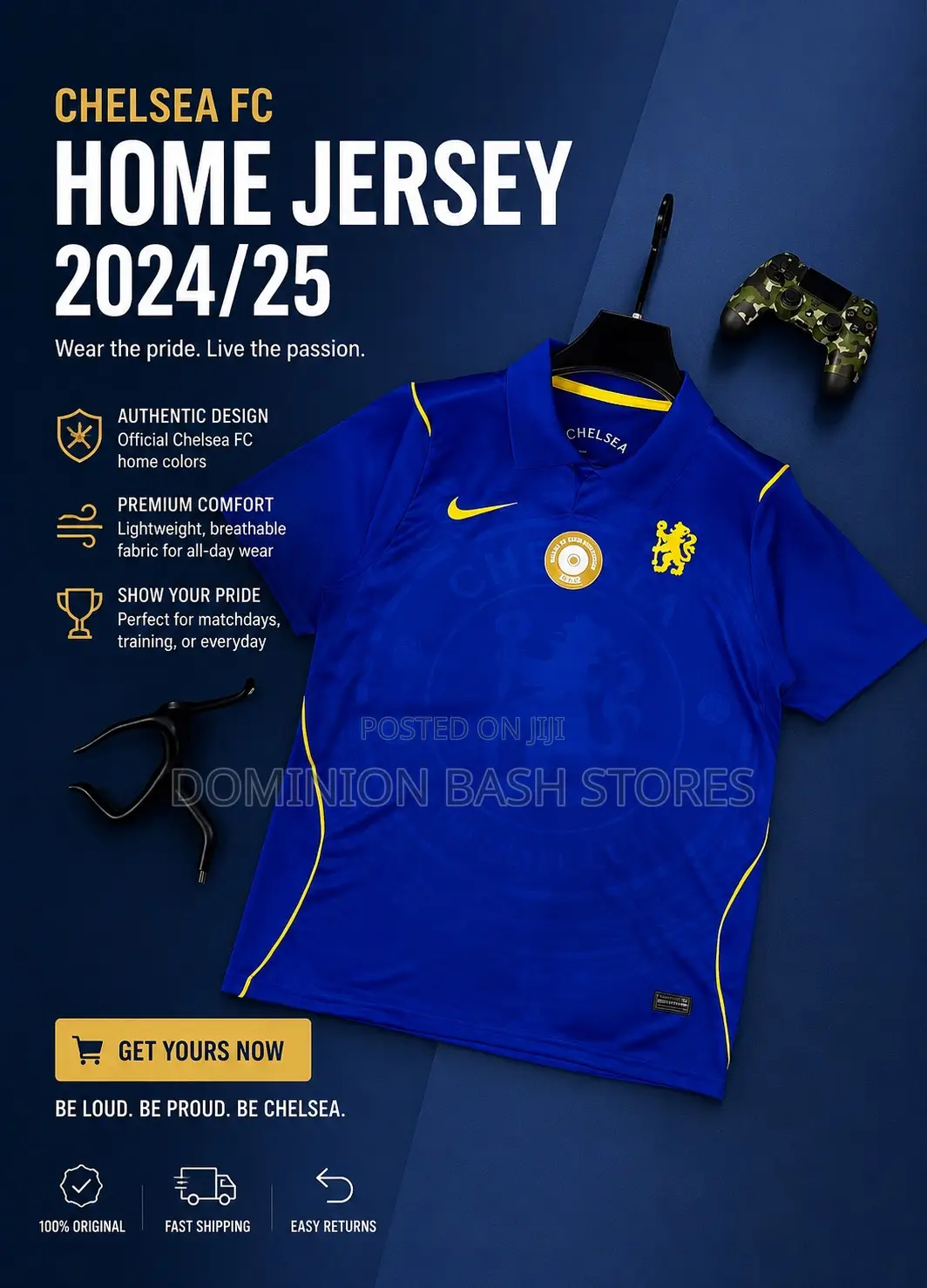 Premium Luxury Next Season Chelsea Home Kit Jersey