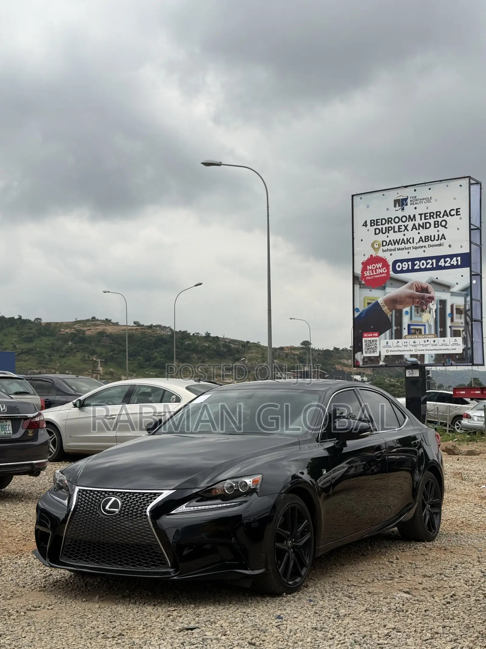 Lexus IS 350 AWD 2015 Black