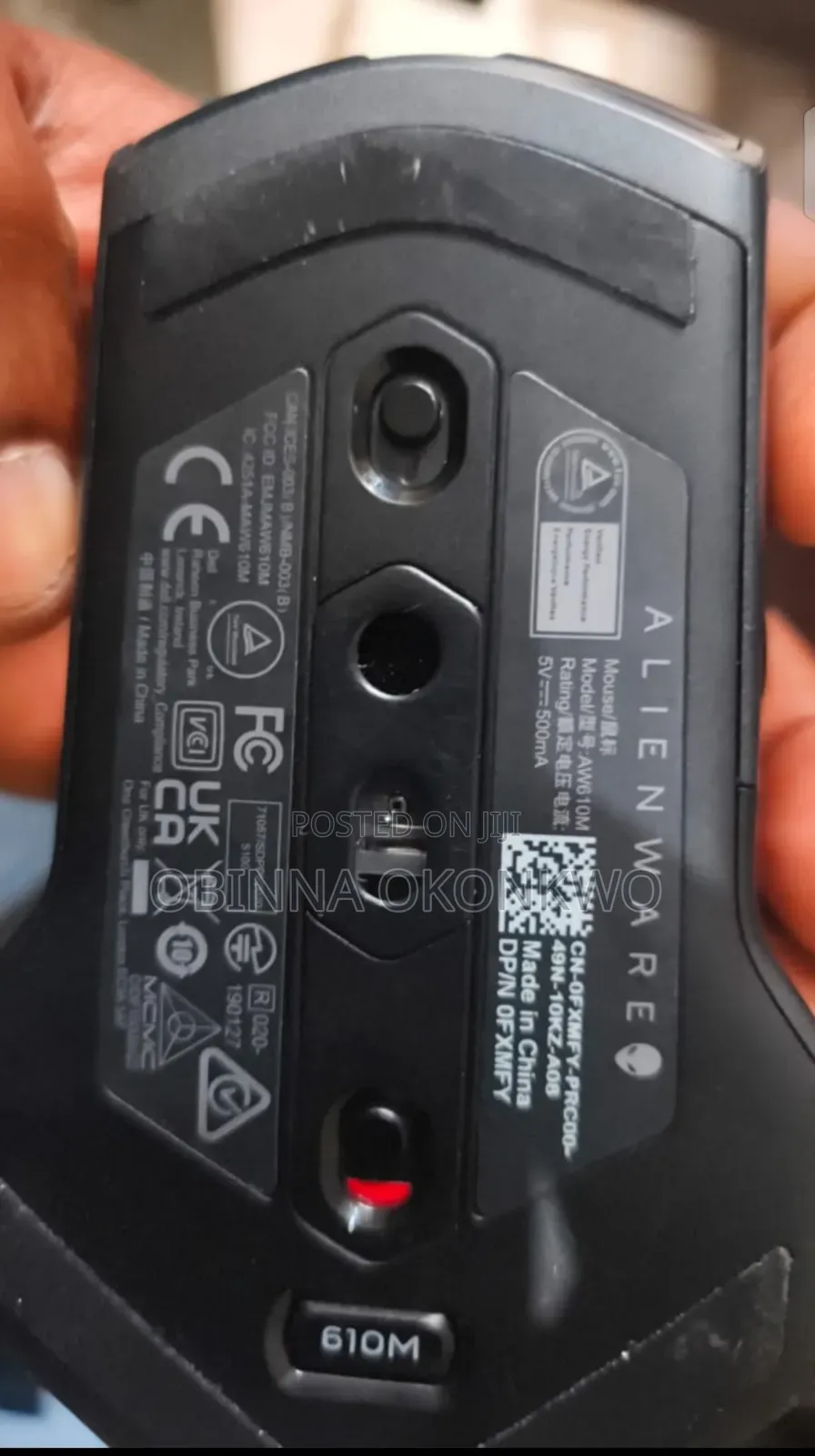Alienware 610m Wired/Wireless Gaming Mouse