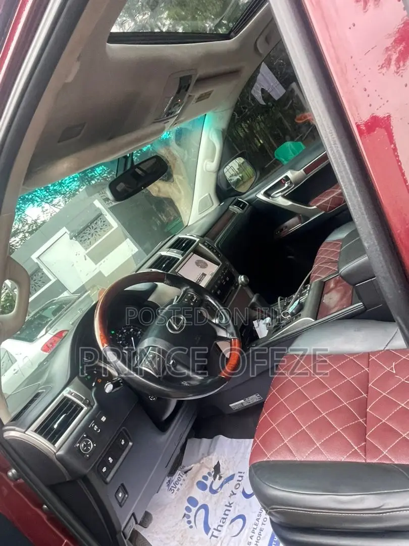 Lexus GX 2012 Maroon