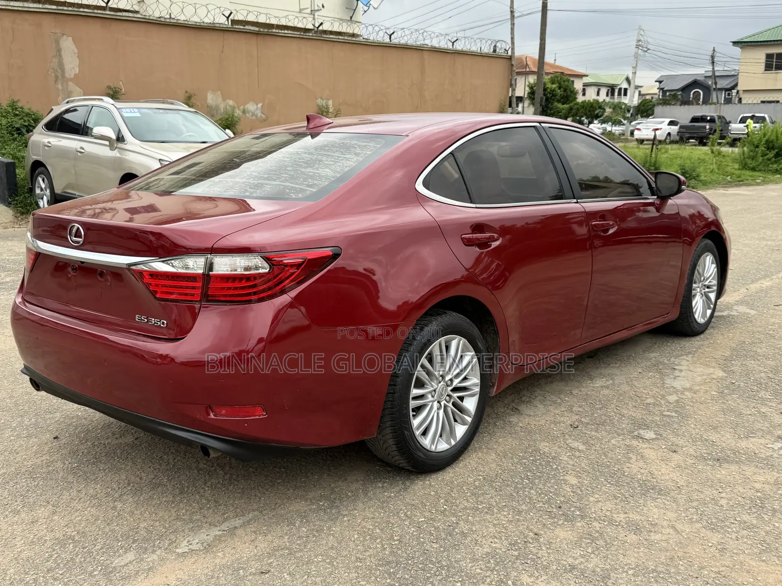 Lexus ES 2015 Burgundy