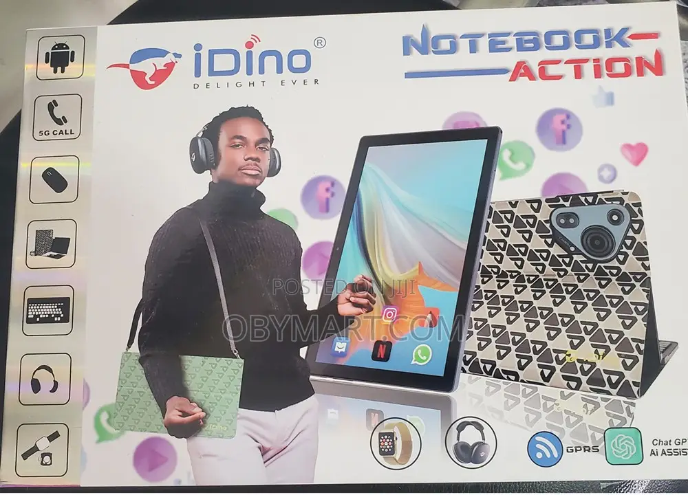 New Idino Notebook Action 512 GB Gray