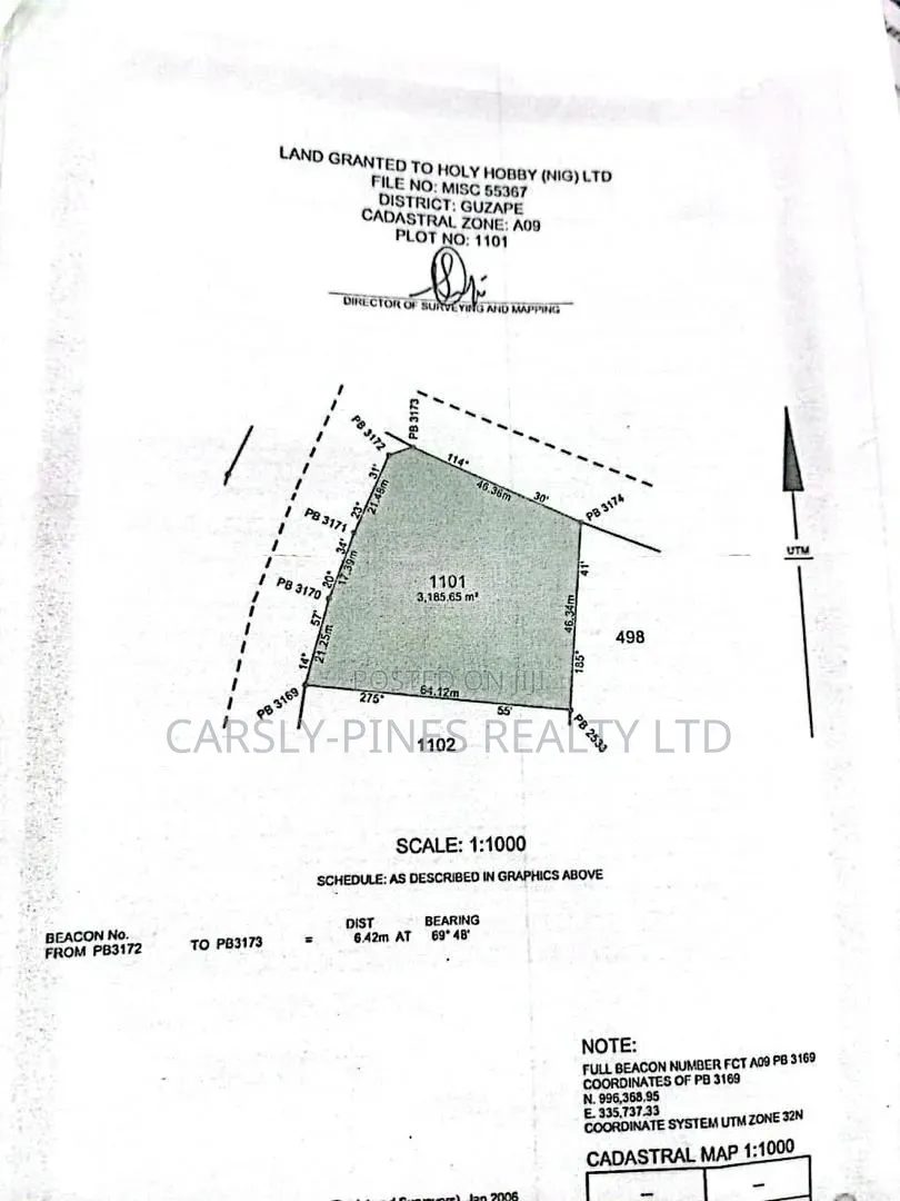 One Hectare of Land for Sale