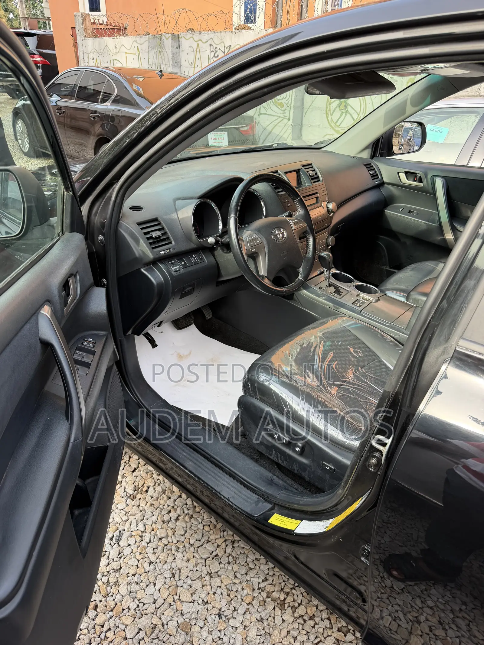 Toyota Highlander V6 2009 Black