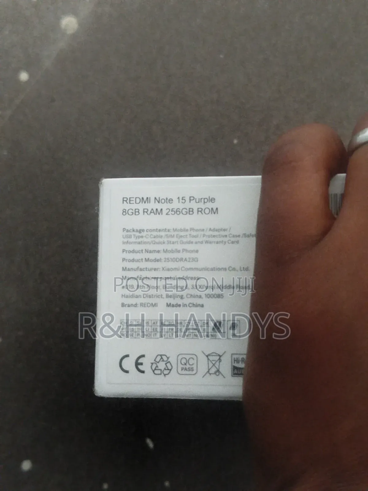 New Xiaomi Redmi Note 15 256 GB Purple