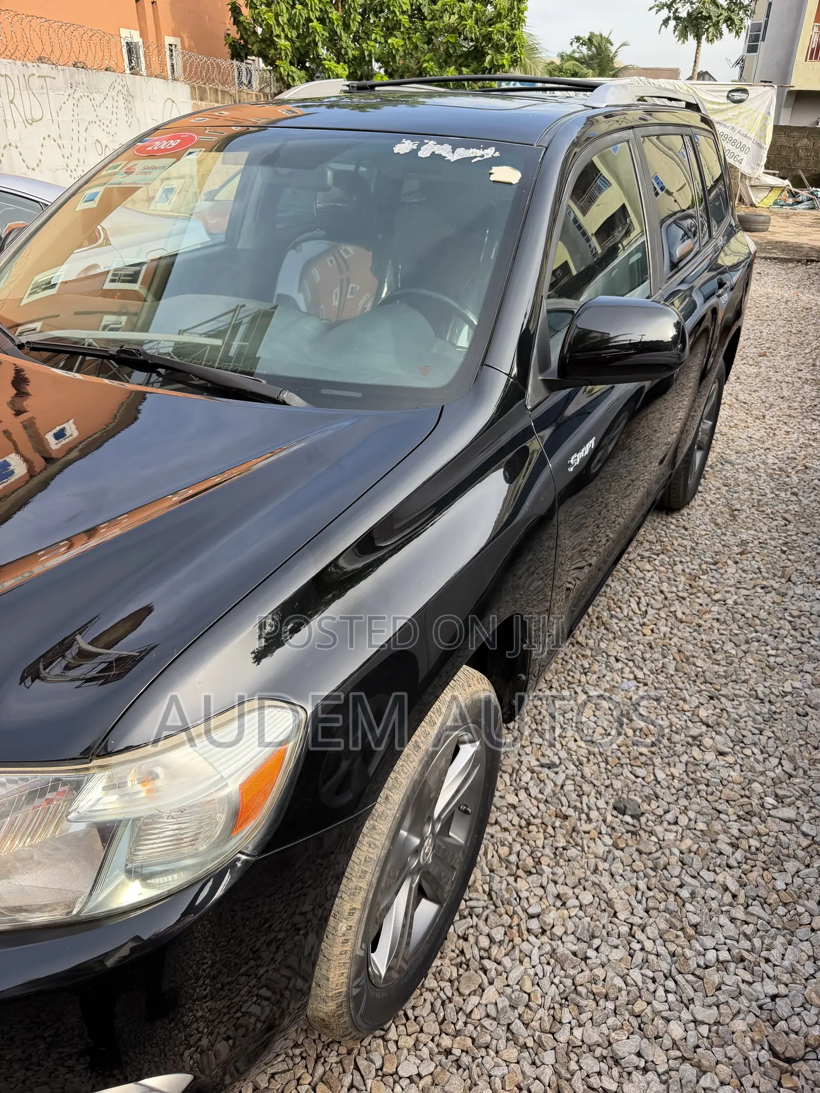 Toyota Highlander V6 2009 Black