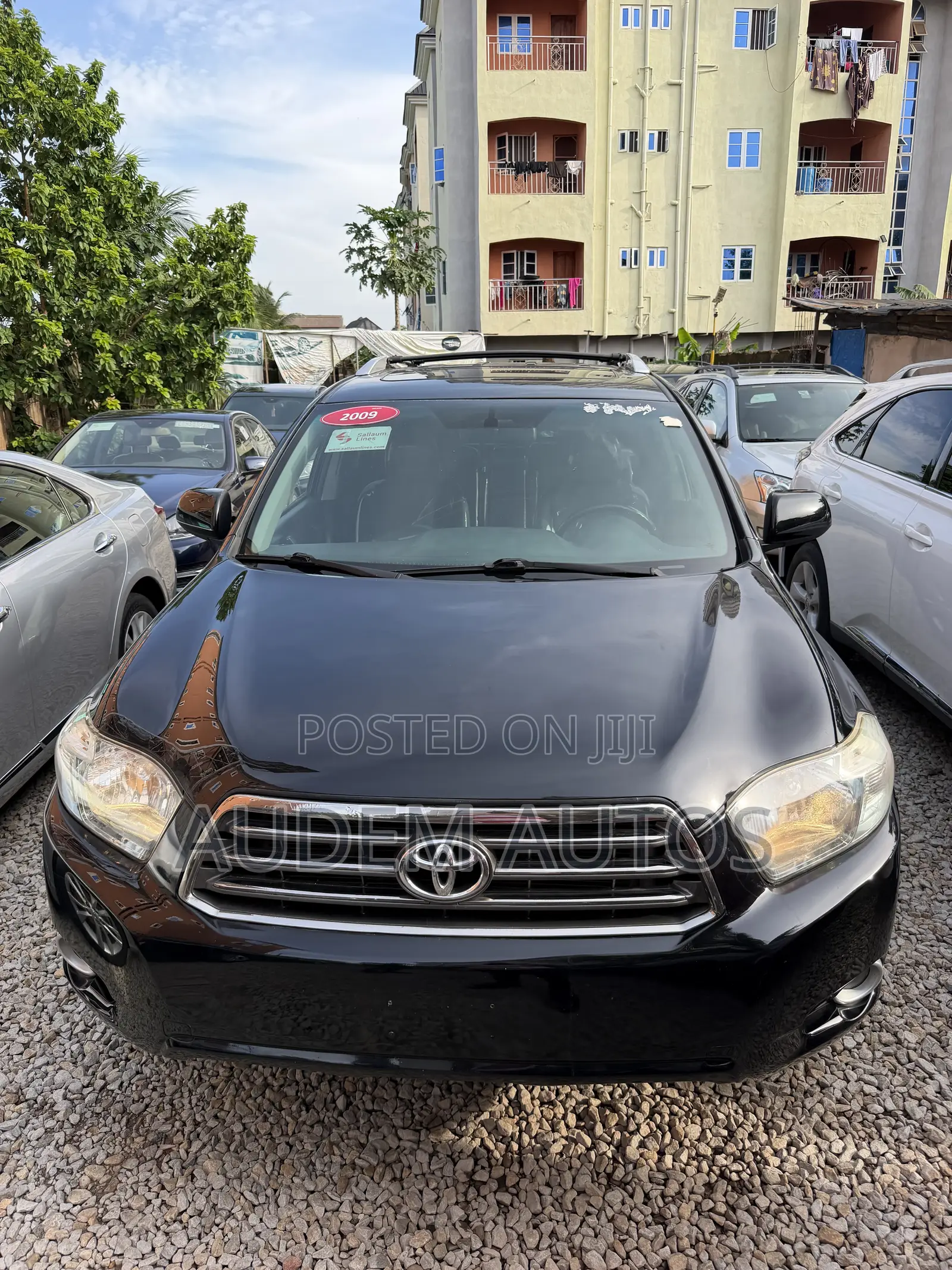 Toyota Highlander V6 2009 Black