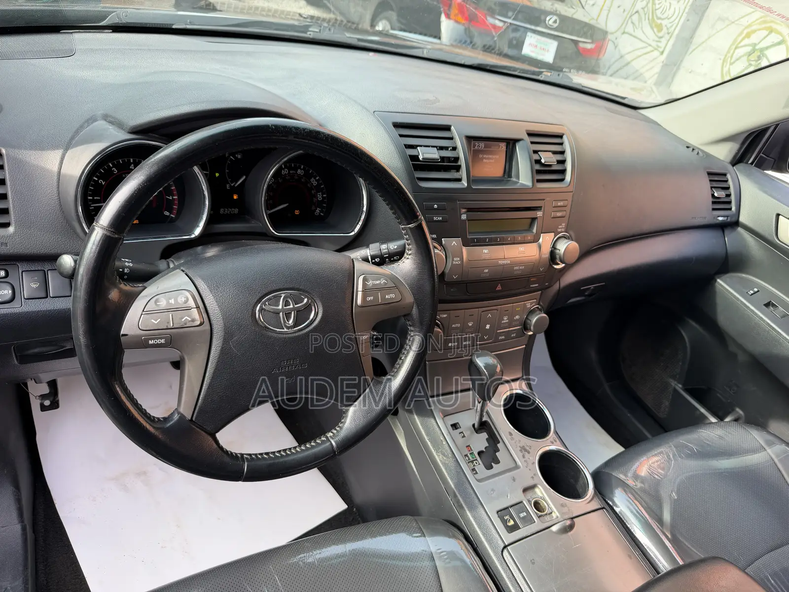 Toyota Highlander V6 2009 Black
