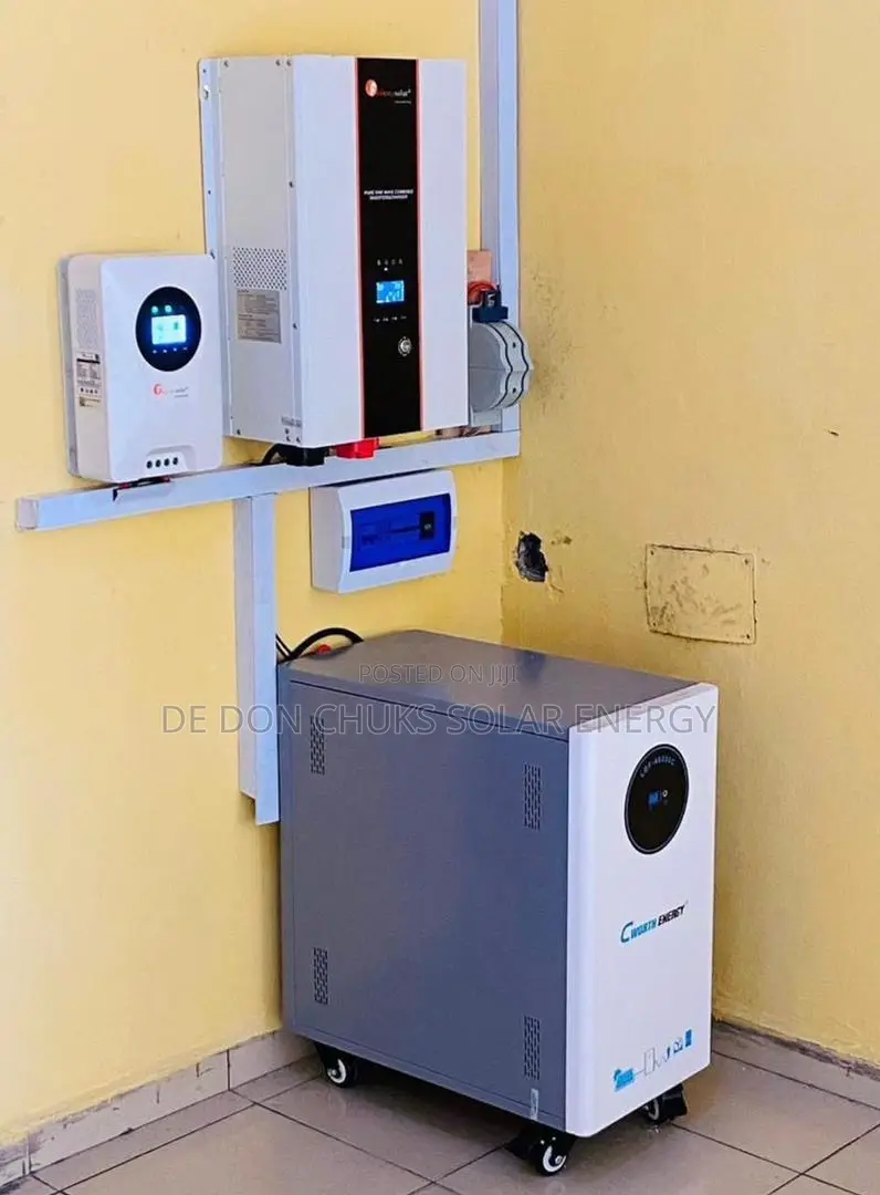 Fully Installation of 15kwh C Worth, 10kva,120ah Charge,12panels