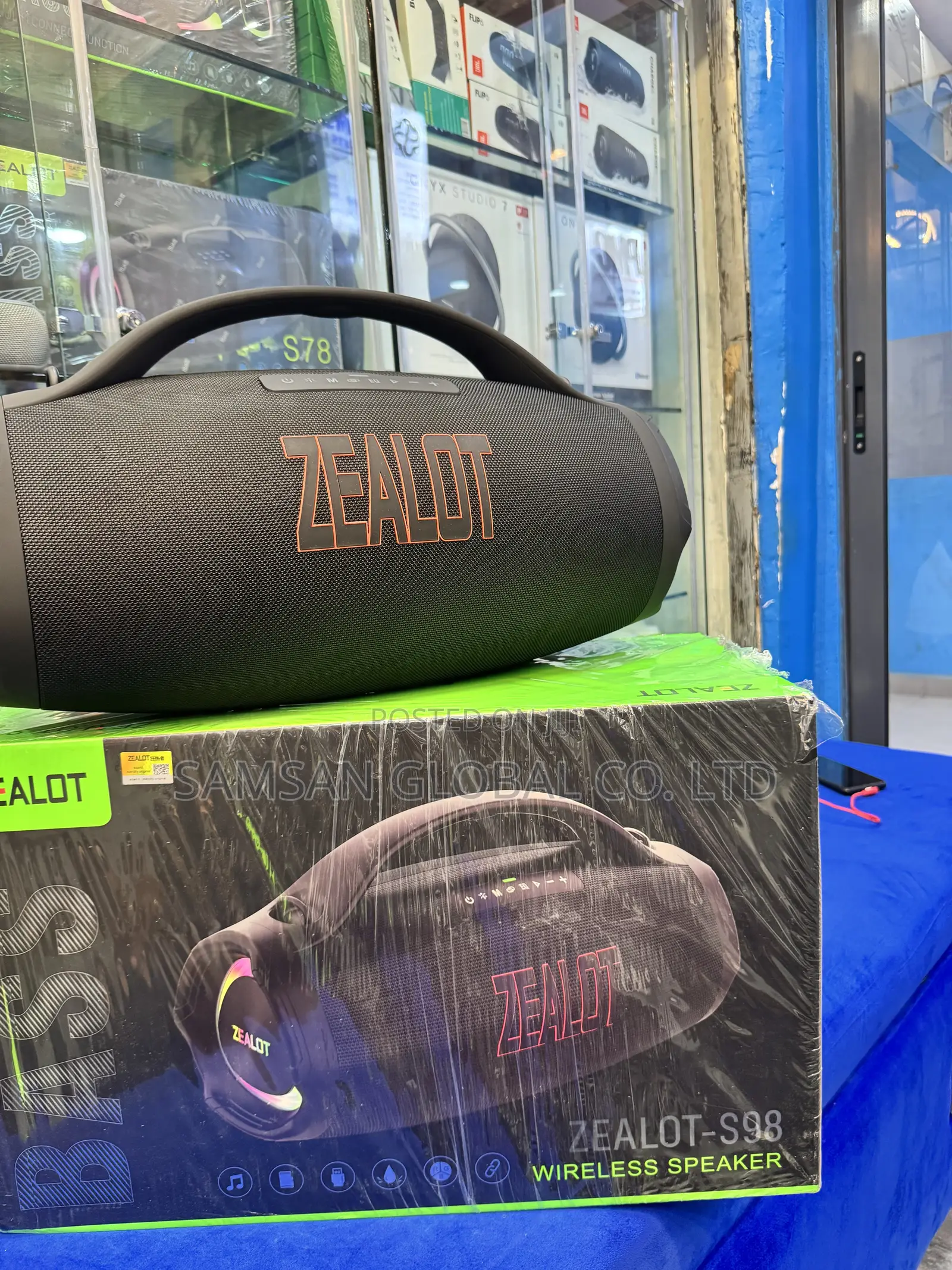 Zealot S98 Bluetooth Speaker – Loud Bass, Big Energy!